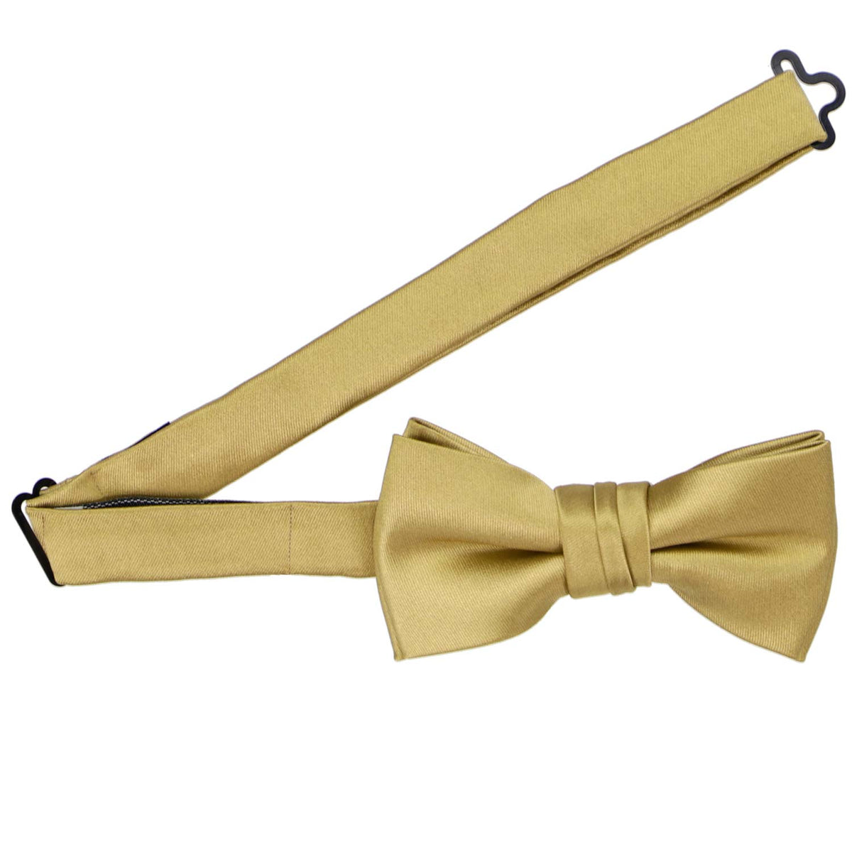 Tiemart Papillon Uomo Righe - Pre-legato, Regolabile, Microfibra Di Poliestere, Nero - 3