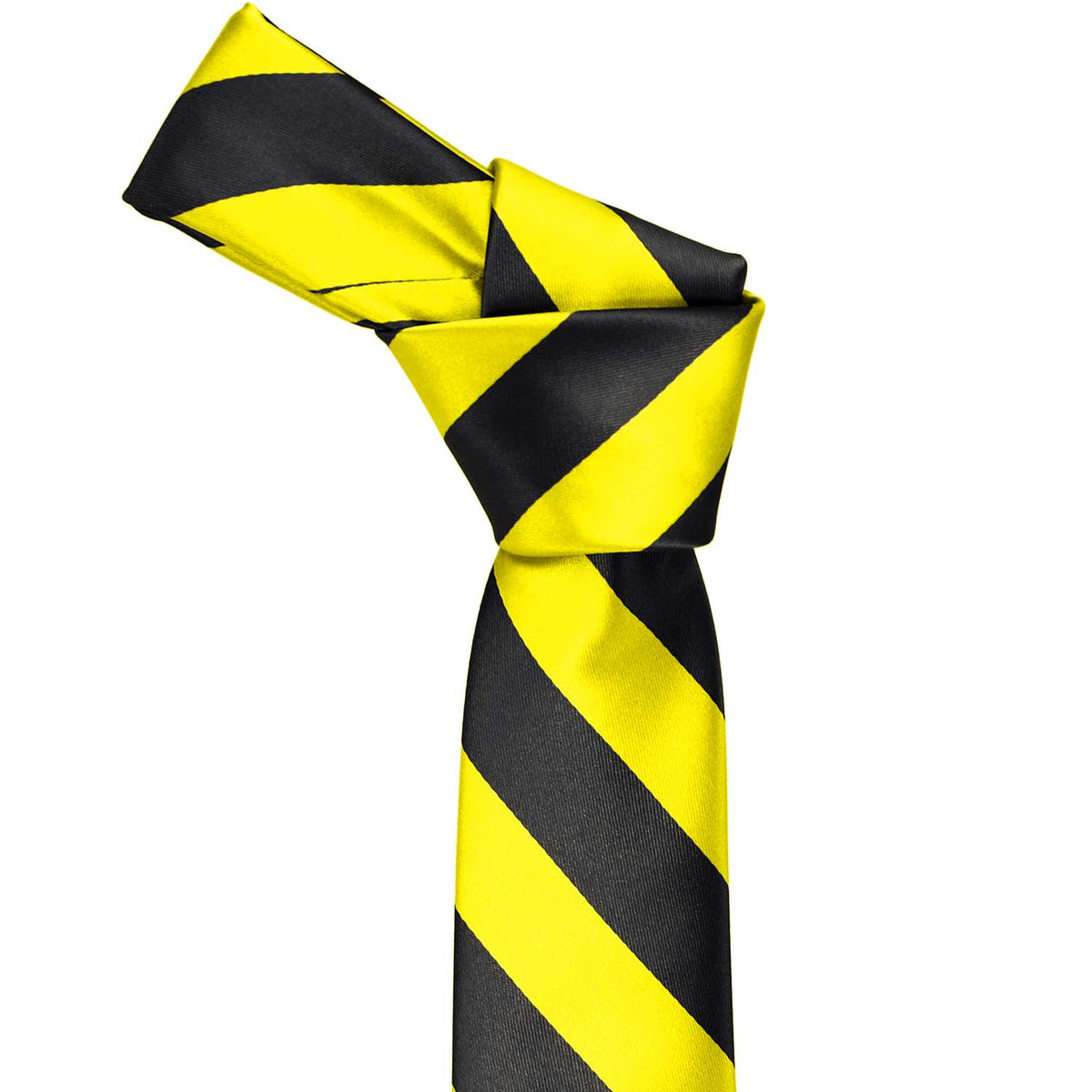 Gravata Pré-Amarrada Retreez Para Meninos - Listrada Amarelo/Preto