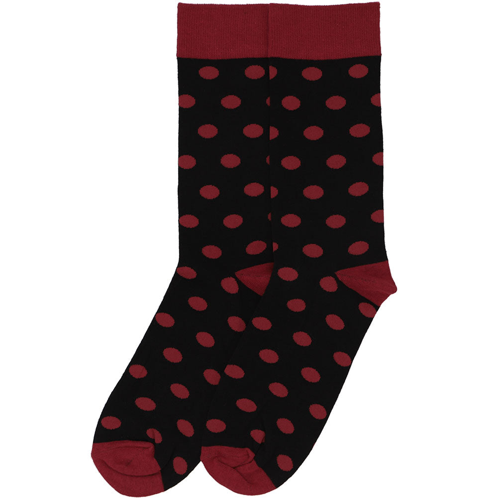 blue dress for baby girl Burgundy Striped Dress Socks main image 0