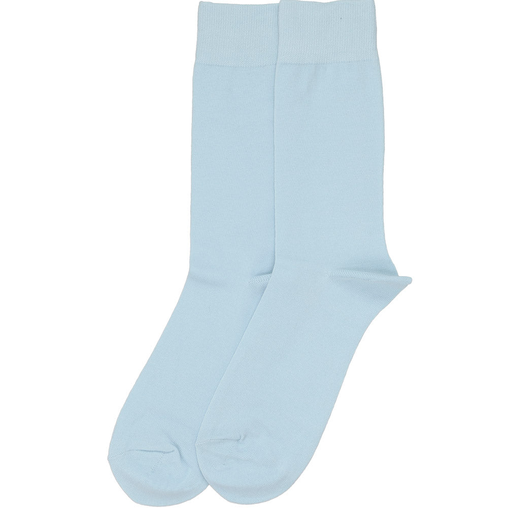 Men's Pale Blue Socks TieMart Men's Pale Blue Socks TieMart