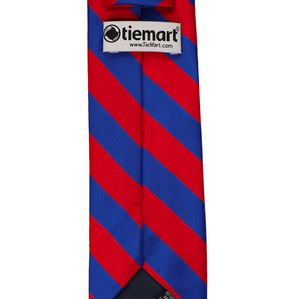 Red and White Striped Tie  Shop at TieMart – TieMart, Inc.