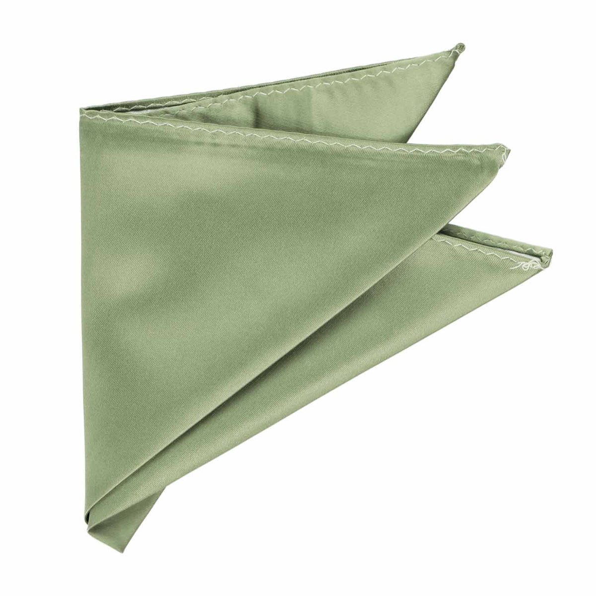 Sage Green Premium Pocket Square Shop at TieMart TieMart, Inc.