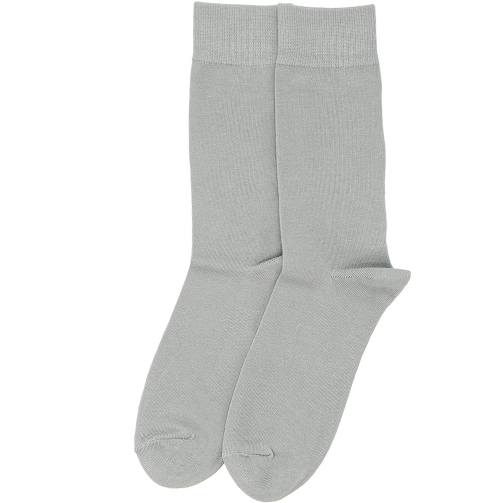 silver dress socks The Shiny Socks Silver Augusta the Brand