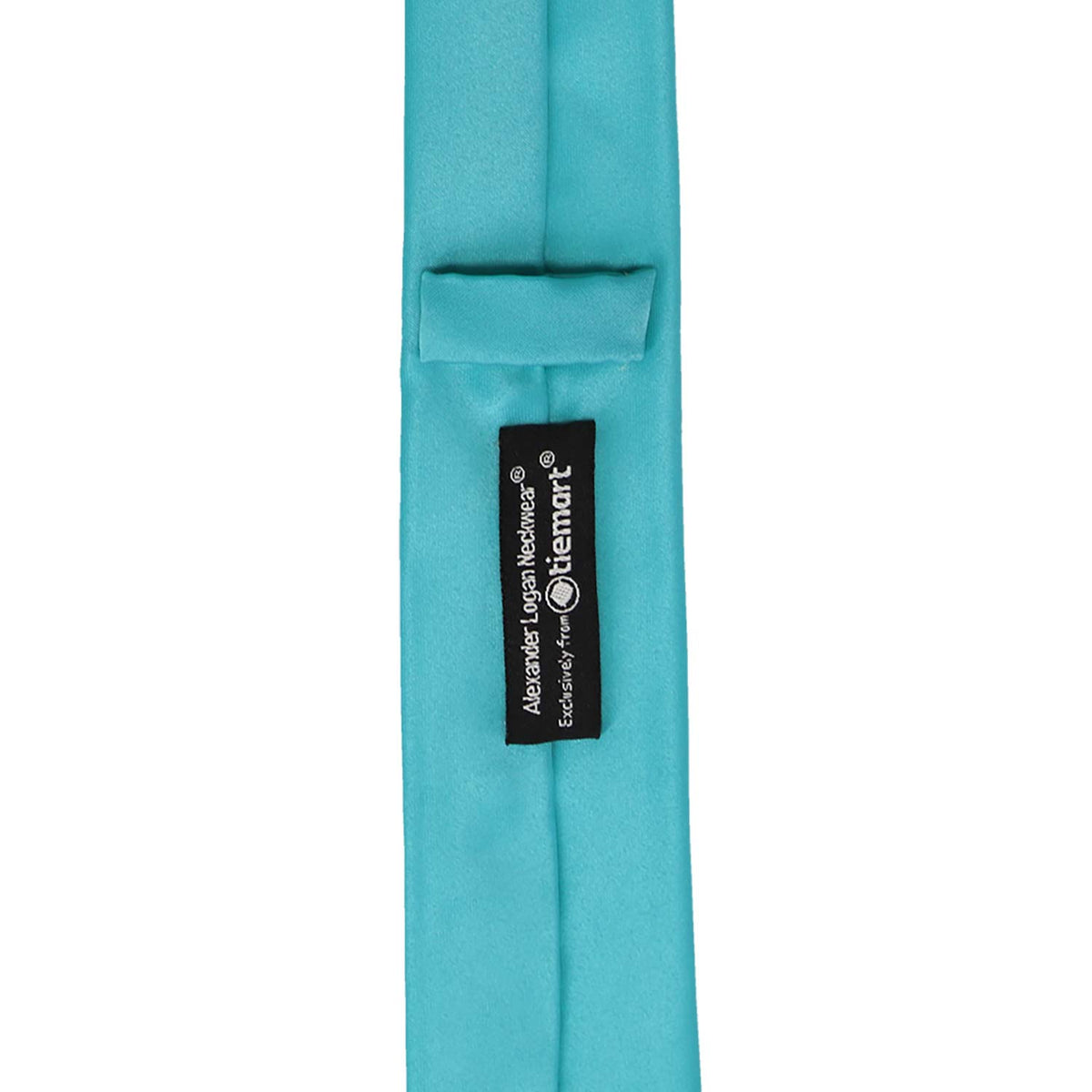 turquoise skinny tie