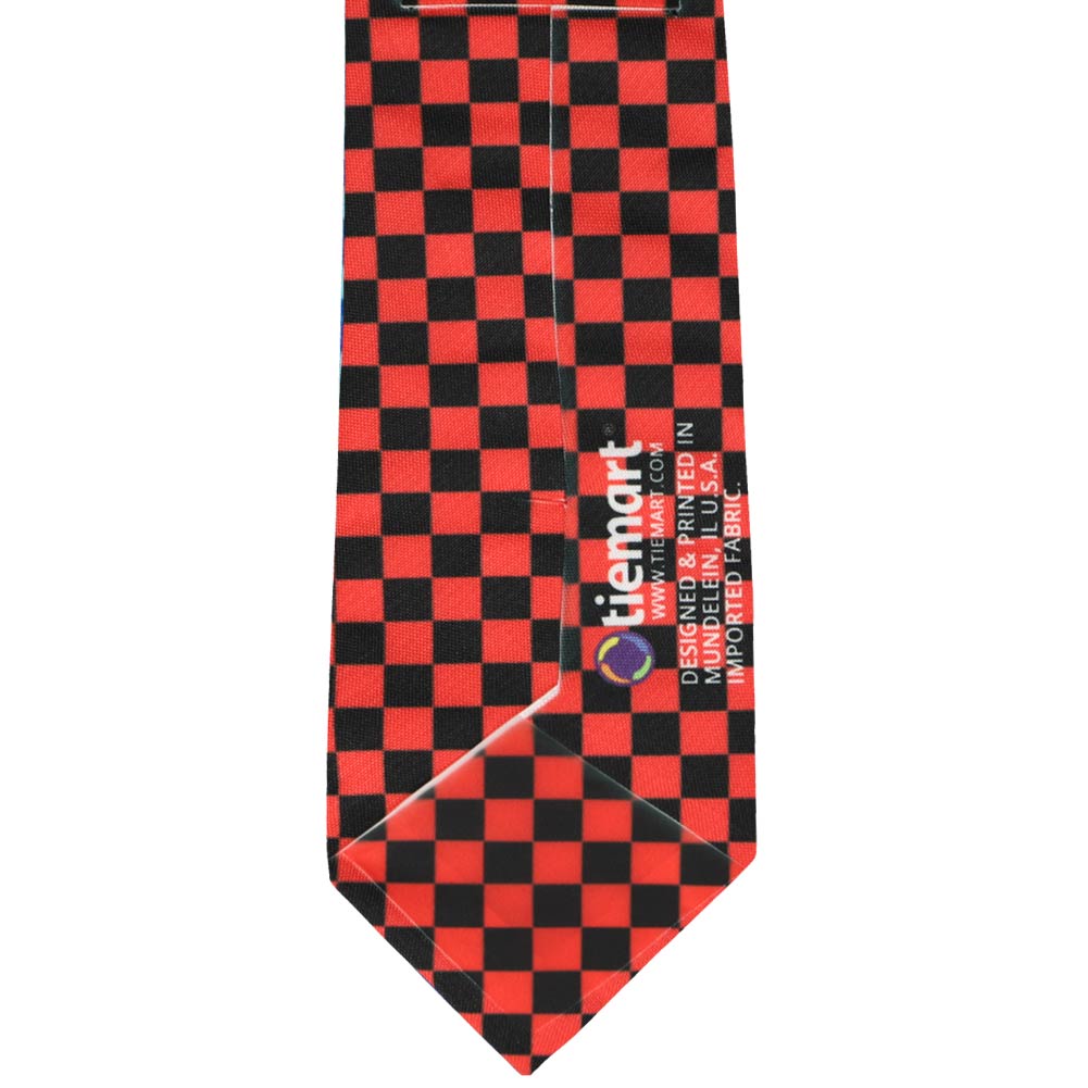 necktie for checkered shirt