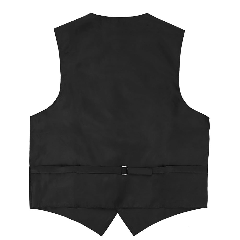 Black Formal Vest | Shop at TieMart – TieMart, Inc. Black vest near me
