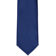 Load image into Gallery viewer, Front view blue velvet tie