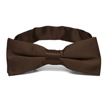 Load image into Gallery viewer, Boys&#39; Chestnut Brown Bow Tie