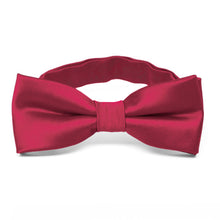 Load image into Gallery viewer, Boys&#39; Crimson Red Bow Tie