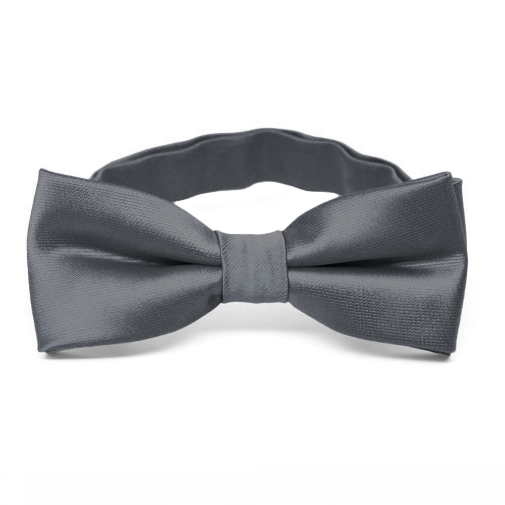 dark gray bow tie