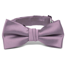 Load image into Gallery viewer, Boys&#39; Dusty Lilac Premium Bow Tie