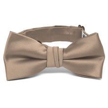 Load image into Gallery viewer, Boys&#39; Latte Premium Bow Tie