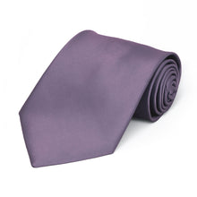 Load image into Gallery viewer, Boys&#39; Victorian Lilac Premium Solid Color Tie