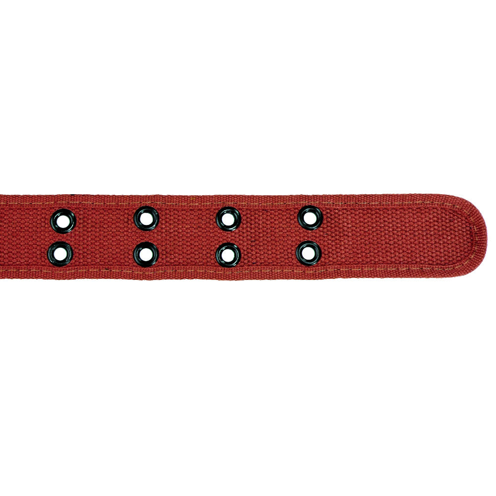 Brick Red Double Grommet Belt | Shop at TieMart – TieMart, Inc.