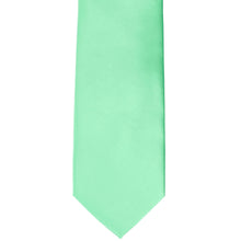Load image into Gallery viewer, Bright mint tie front view