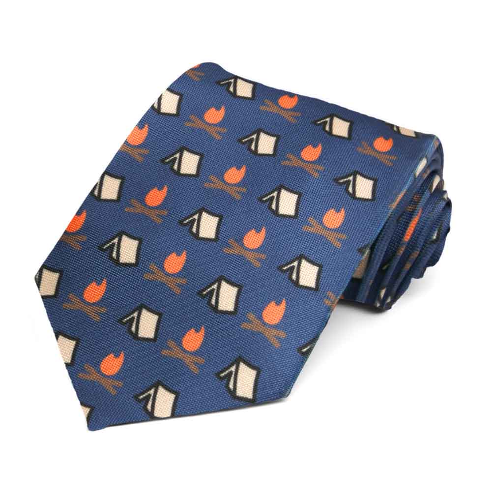 tent tie Camping Necktie TieMart
