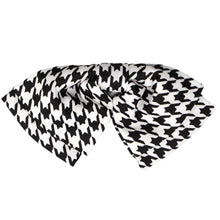 Load image into Gallery viewer, Childrens houndstooth floppy bow tie