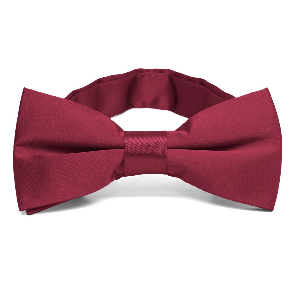 claret bow tie