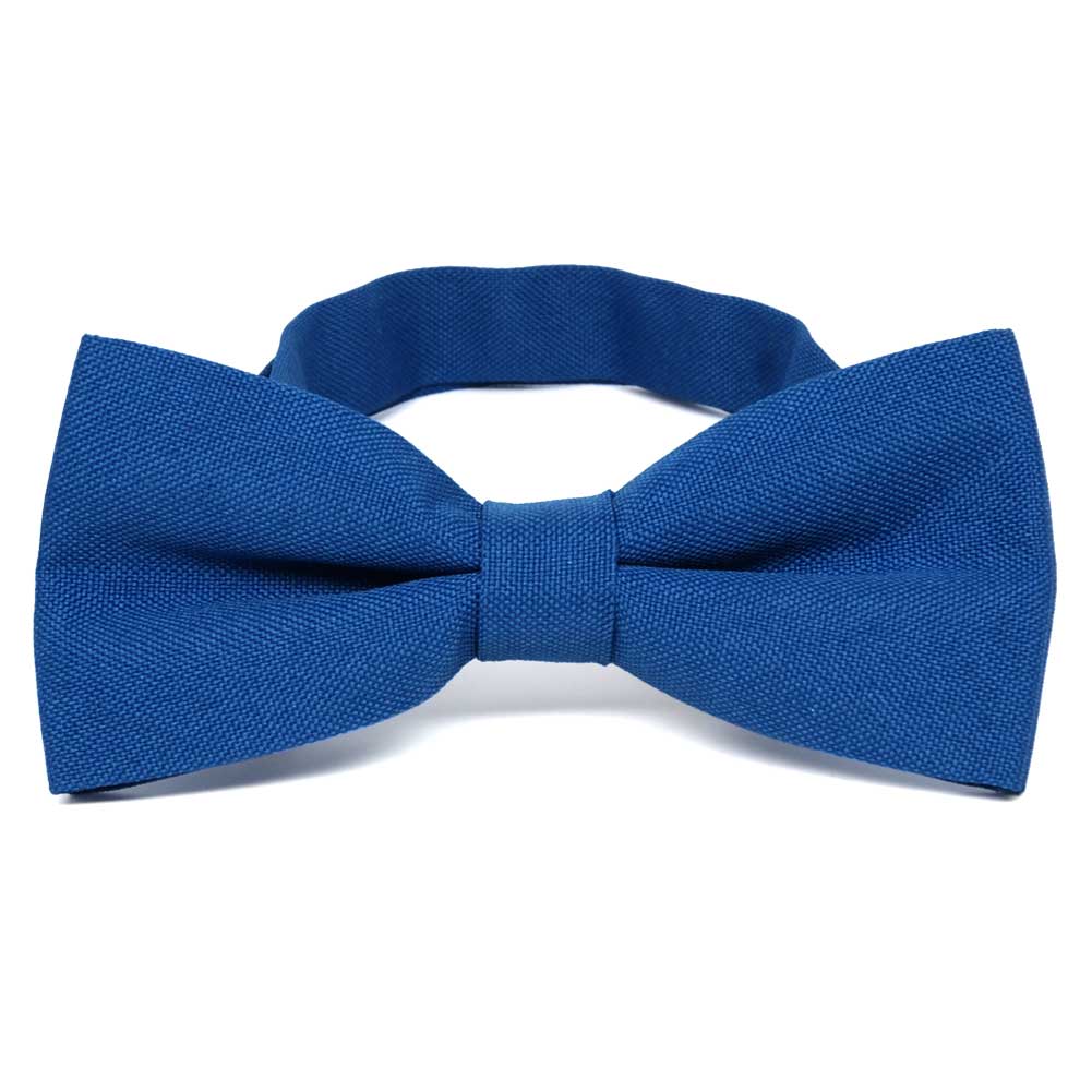Cobalt Blue Matte Finish Bow Tie TieMart
