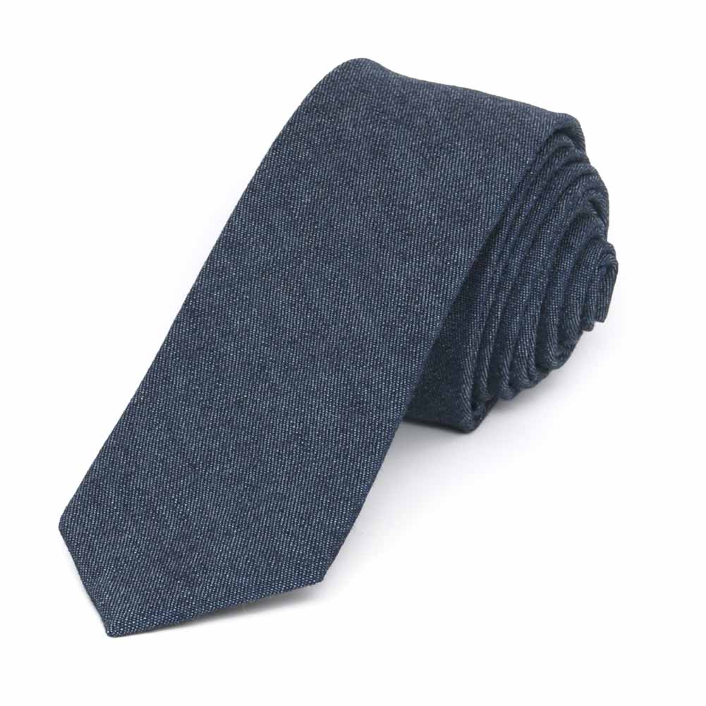 Denim Skinny Necktie, 2