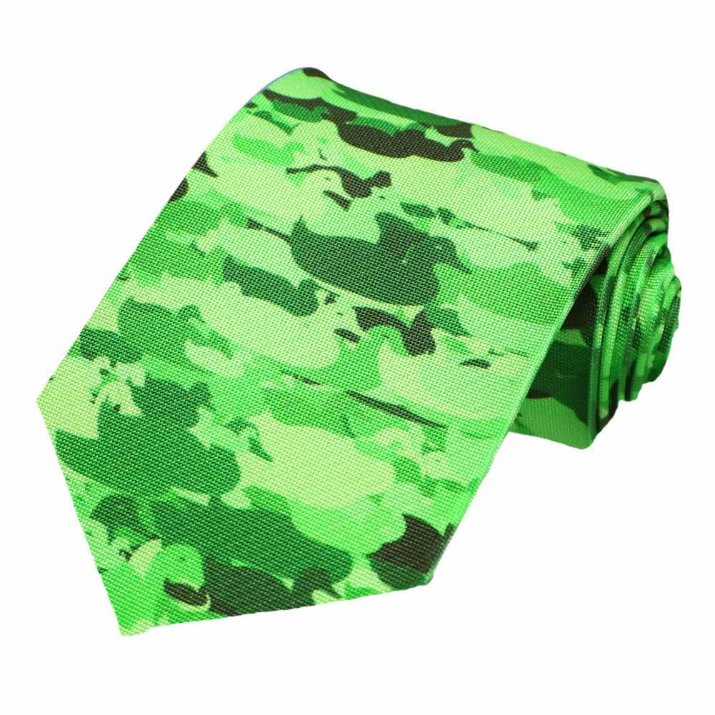 digital camo tie