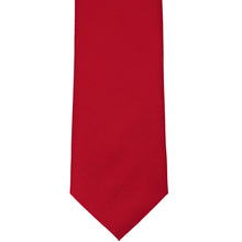 Load image into Gallery viewer, Front bottom view of a festive red tie