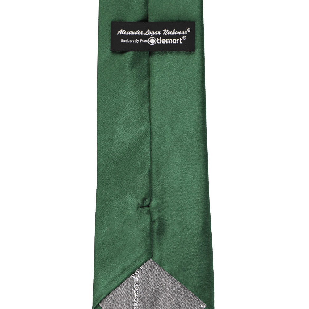 Forest Green Solid Color Necktie | Shop at TieMart – TieMart, Inc.