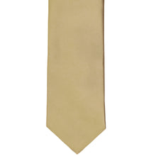 Load image into Gallery viewer, Golden champagne tie front view