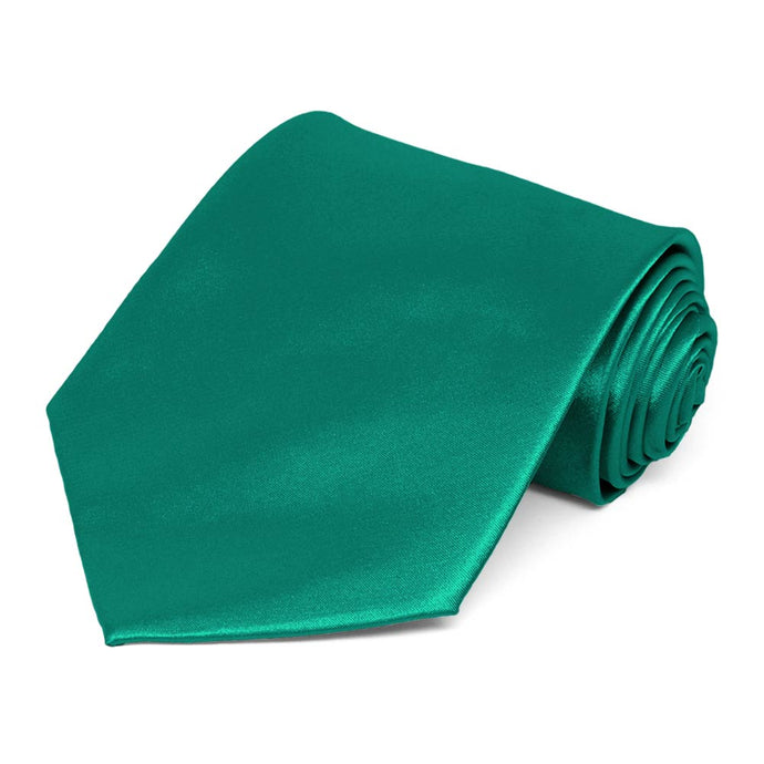 Jade Solid Color Necktie