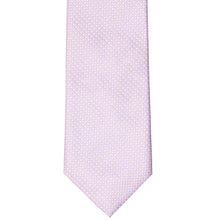 Load image into Gallery viewer, Flat front view of a light purple extra long tie