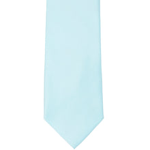 Load image into Gallery viewer, Front view of a light blue solid tie