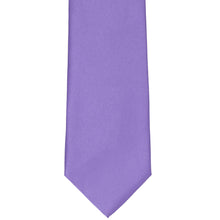 Load image into Gallery viewer, Front view of a light purple craft necktie