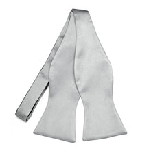 Load image into Gallery viewer, Light Silver Premium Self-Tie Bow Tie