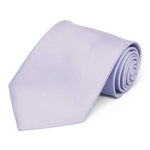 Lilac Premium Solid Color Necktie