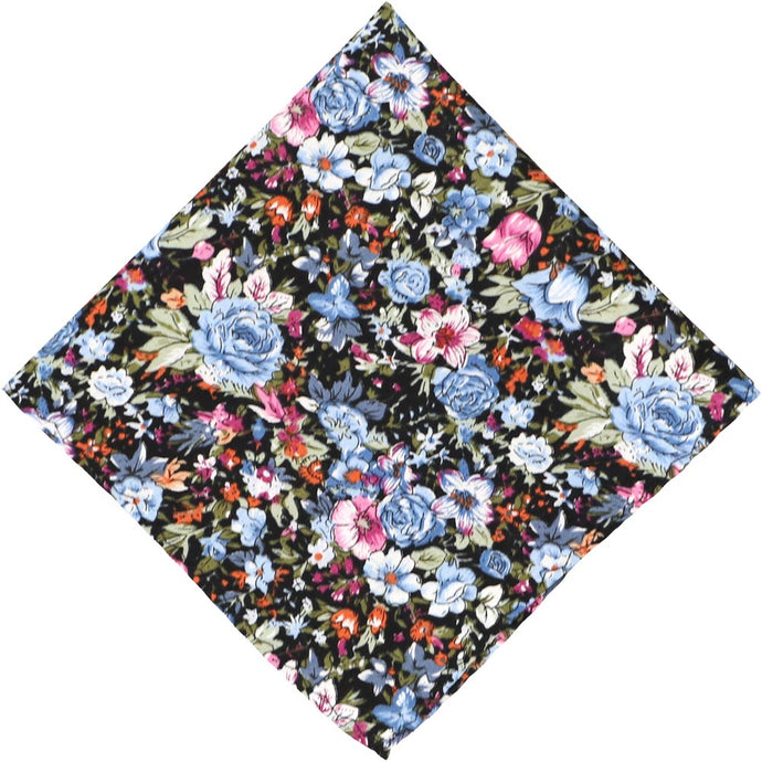 Maywood Floral Cotton Pocket Square