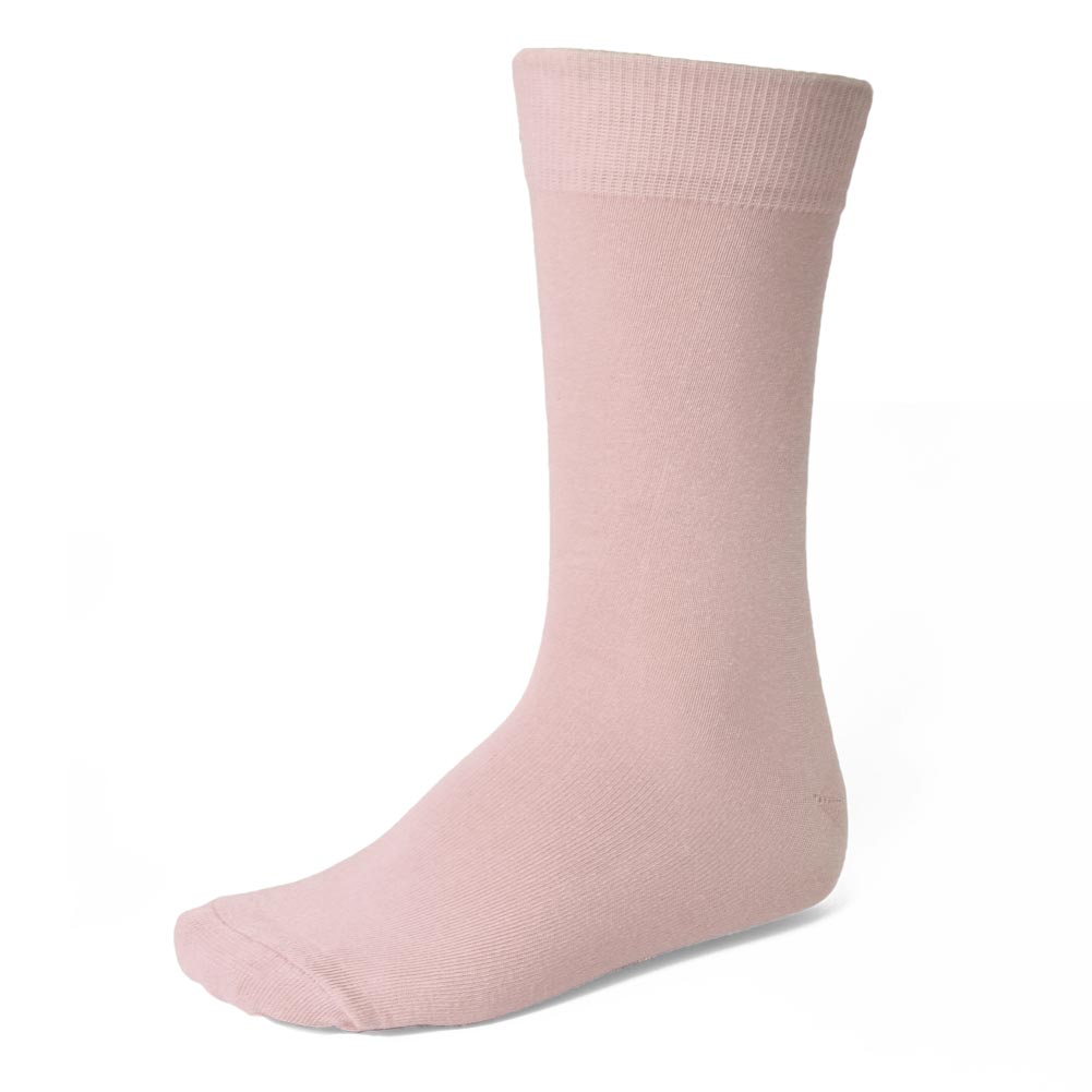 Men's Blush Pink Socks TieMart Men's Blush Pink Socks TieMart