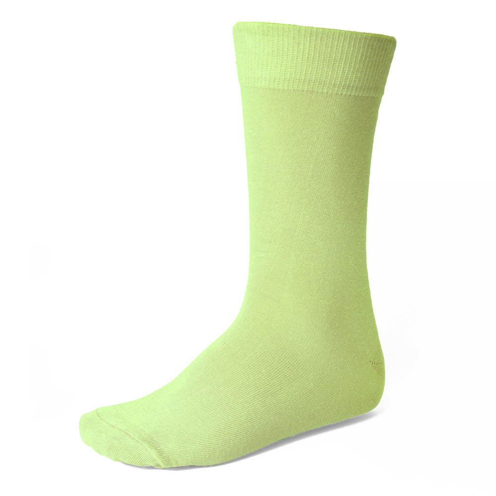 Men's Lime Green Socks TieMart Men's Lime Green Socks TieMart