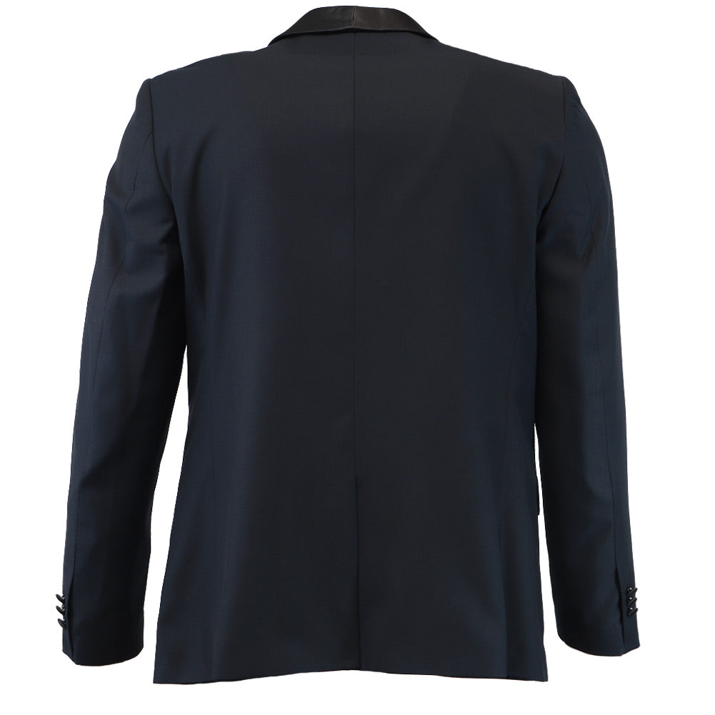 white christmas dresses Jack Victor Navy Paisley Dinner Jacket – Ted's Clothiers main image 1