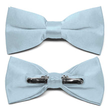 Load image into Gallery viewer, Pale Blue Clip-On Bow Tie
