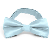 Load image into Gallery viewer, Powder Blue Band Collar Bow Tie