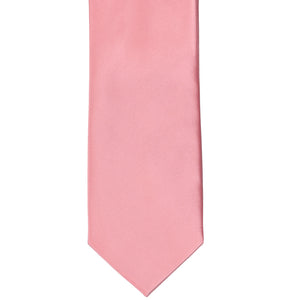 Front view rose petal pink tie