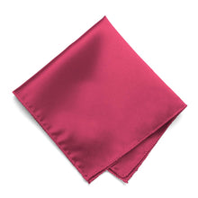 Load image into Gallery viewer, Ruby Red Solid Color Pocket Square