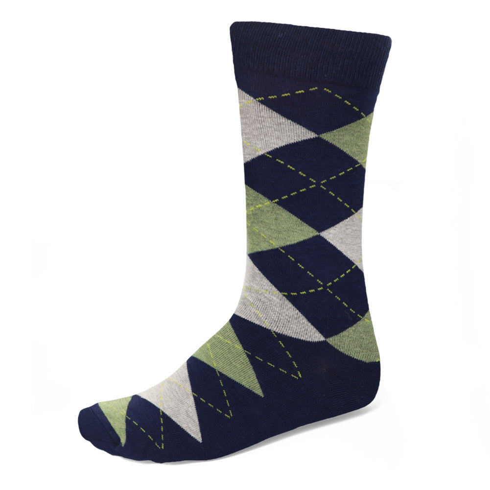 sage green dress socks Los Angeles Apparel