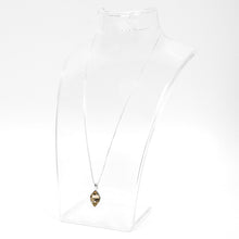 Load image into Gallery viewer, Sparkling Champagne Rhombus Shaped Crystal Necklace