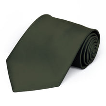 Load image into Gallery viewer, Tarragon Premium Solid Color Necktie