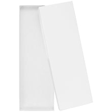 Load image into Gallery viewer, The inside of a white necktie gift box