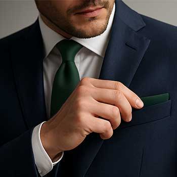 can you wear a pocket square with a dress shirt How To Combine A Pocket Square With A Tie, Suit & Shirt