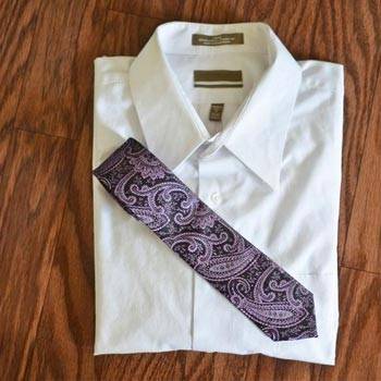 How To Wear A Purple Tie