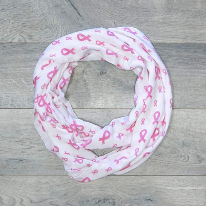 Pink Scarves For Breast Cancer Awareness Month