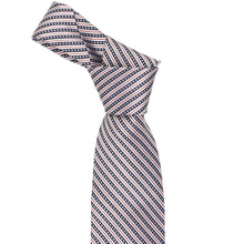 Load image into Gallery viewer, Knotted necktie with a stars and stripes pattern